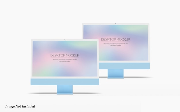 PSD desktop screen mockup premium psd