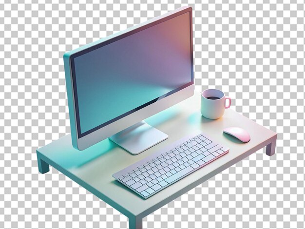 PSD digital device outline black digital device vector illustration