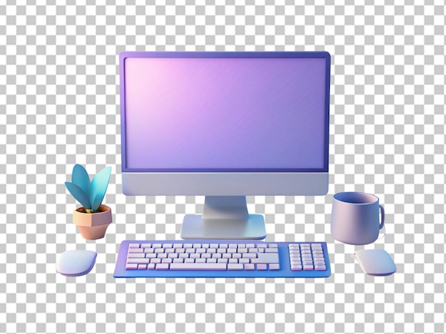 PSD digital device outline black digital device vector illustration