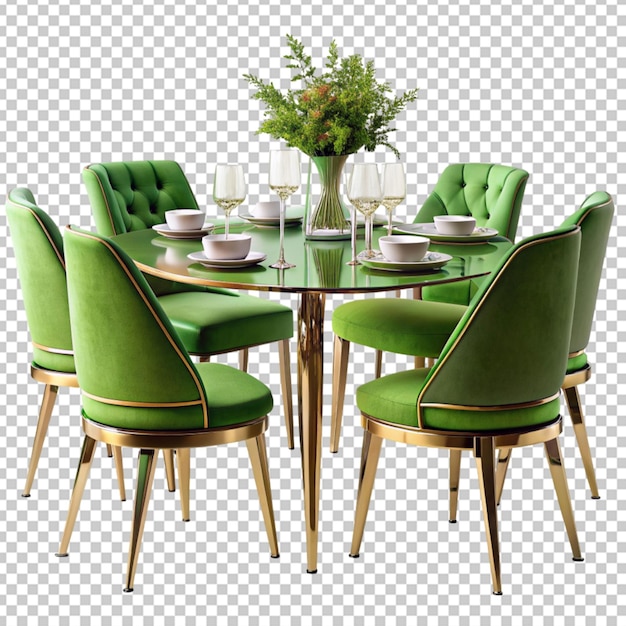 PSD dining table set
