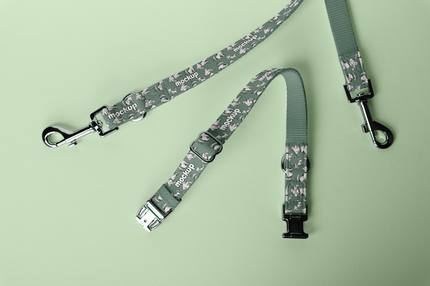 PSD dog leash mockup design