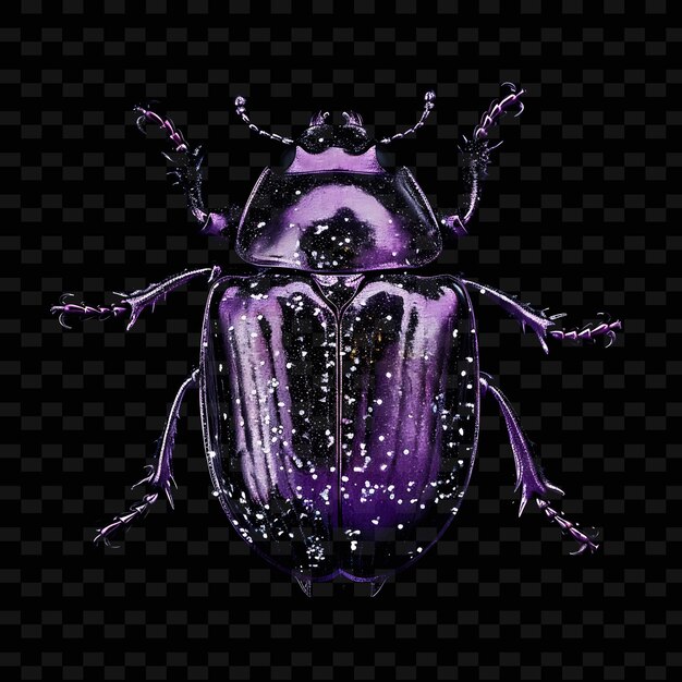 PSD a drawing of a beetle with the words quot bug quot on it