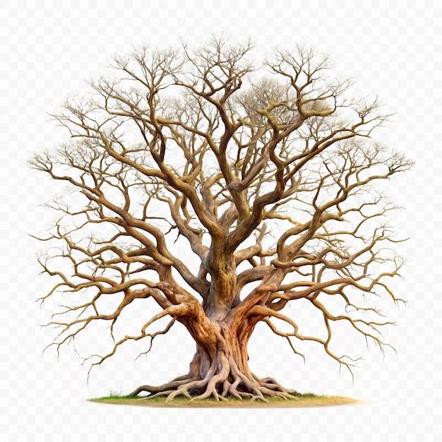 PSD a drawing of a tree with the roots of a tree