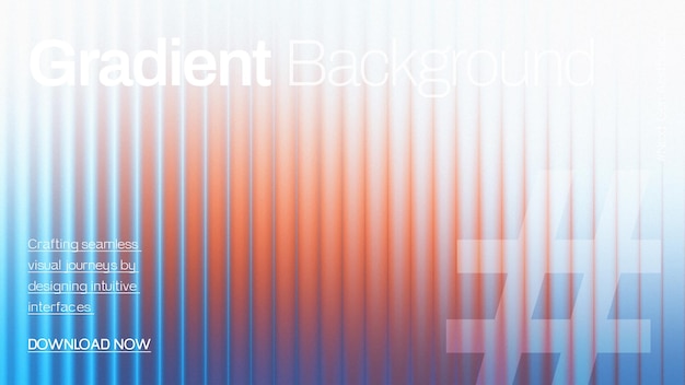 PSD dynamic gradient backdrop with soft light streaks