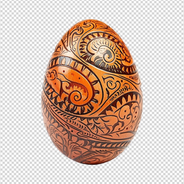 PSD easter egg in transparent background png