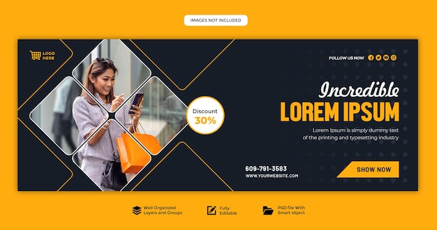 PSD ecommerce_shopping_banner_design template