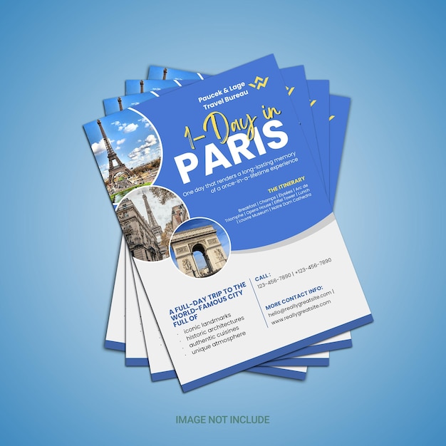 PSD editable psd flyer mockup template design easy to use solid background changeable