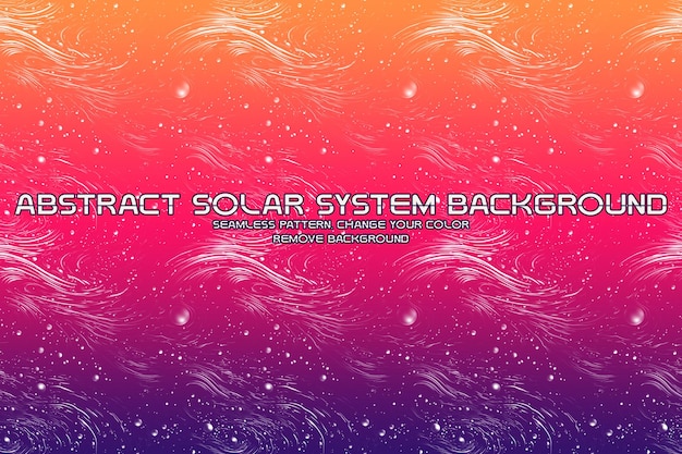 PSD editable solar system glitter background minimalist liquid texture