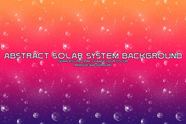 PSD editable solar system glitter background minimalistic black and white liquid texture