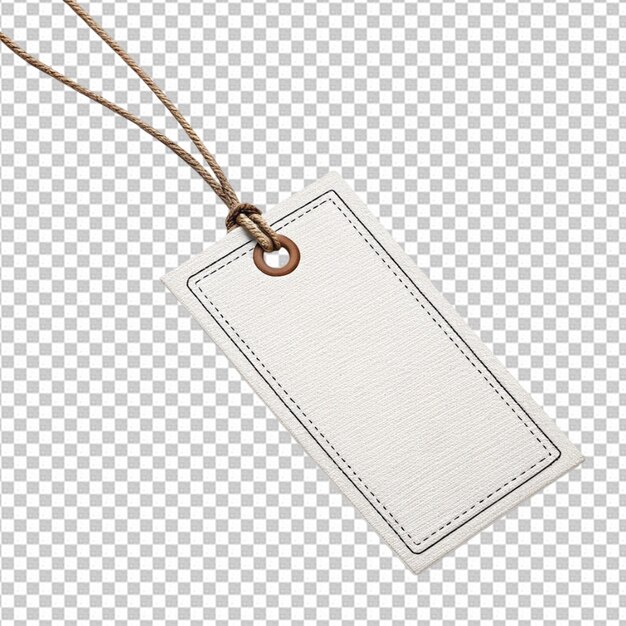 PSD elegant brown gift tag