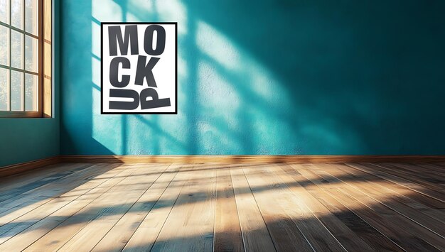 PSD empty room mockup