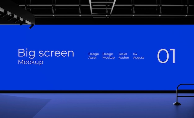 PSD event screen mockups elevate your event presentations