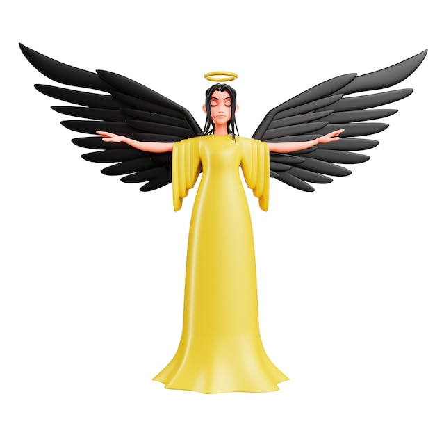 PSD fairytale icons 3d illustration