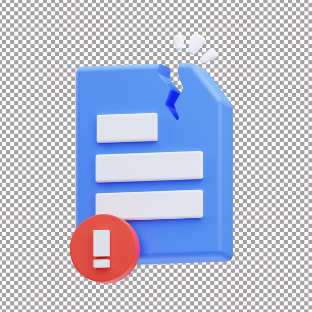 PSD file error 3d render file