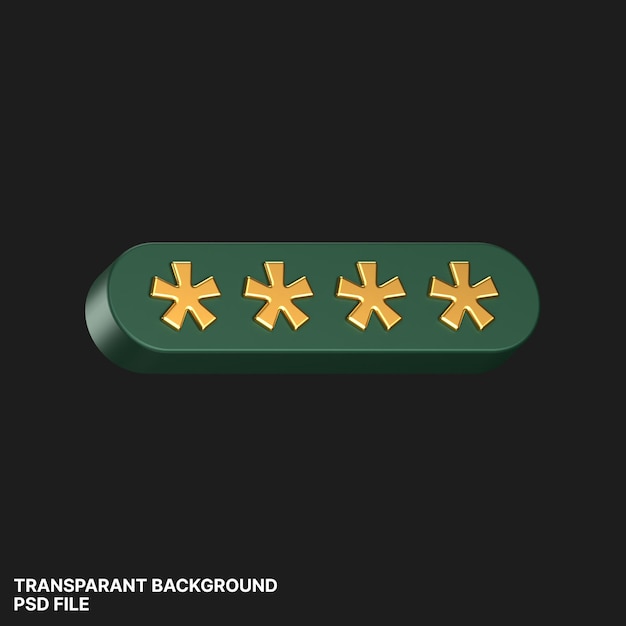 PSD finance and currency 3d icon