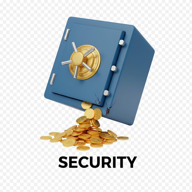 PSD financial security vulnerability safe spilling gold coins