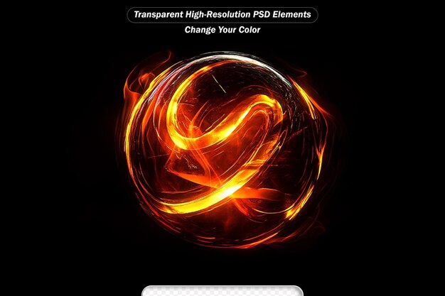 PSD fire letter x of burning flame