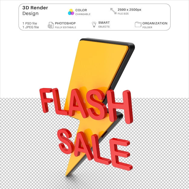 PSD flash sale 3d modeling psd file