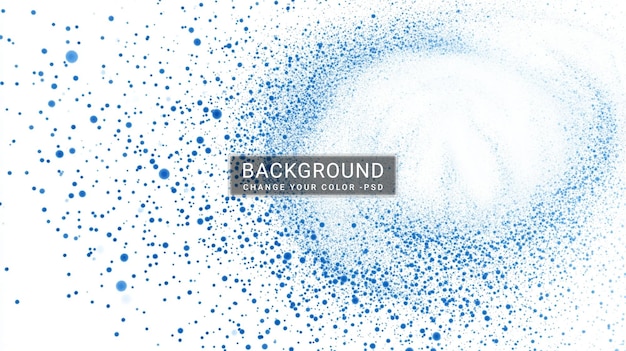 PSD floating dots background