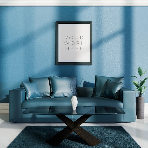 PSD frame mockup wonderland discover the magic of display options