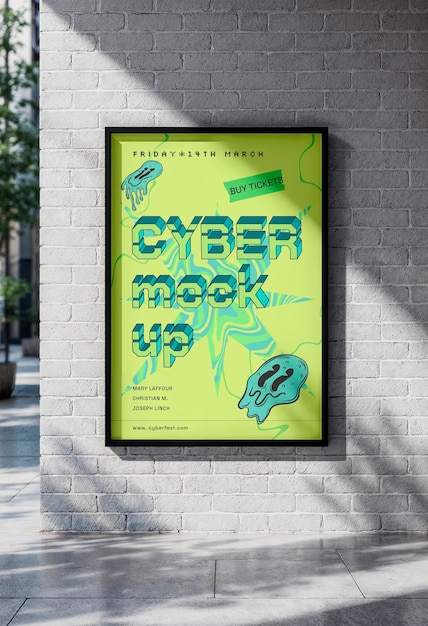 PSD frame in a wall street