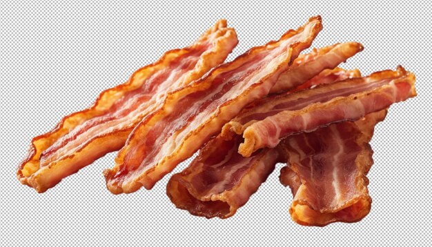 PSD a fried bacon perfect for breakfast