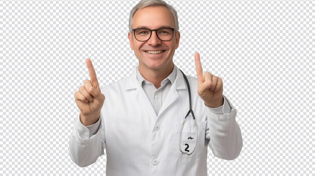 PSD friendly midaged pharmacist assisting customers at pharmacy