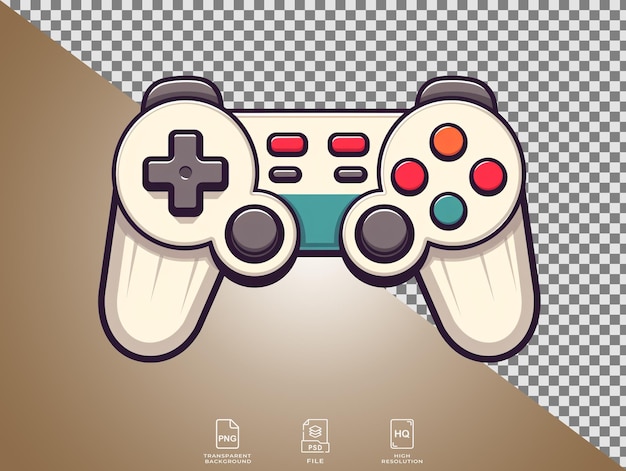 PSD a game controller with a blue x on the bottom