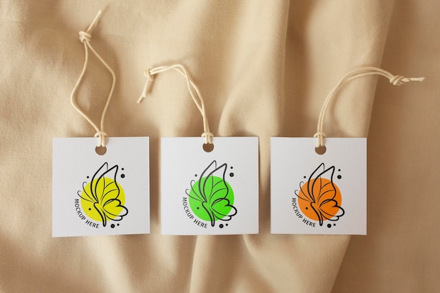 PSD garmen hang label tags