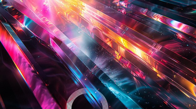 PSD geometric illustration style with gradients and transparency triangle pattern design