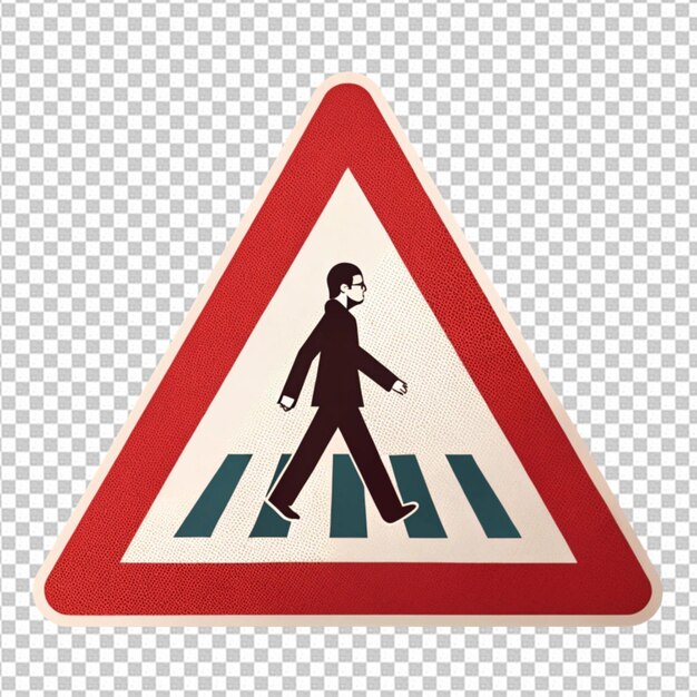 PSD german road sign