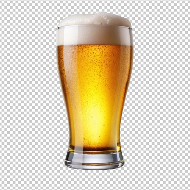 PSD glass of beer