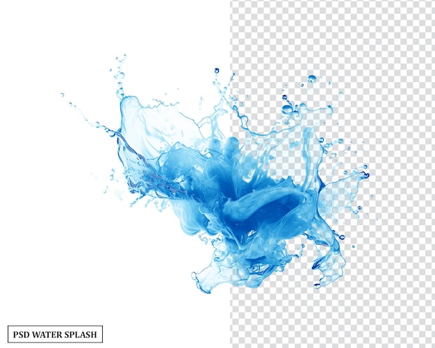 PSD graphy water splash splash water bubbles water splash