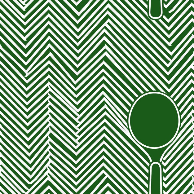 PSD a green and white pattern with a spoon and spoon