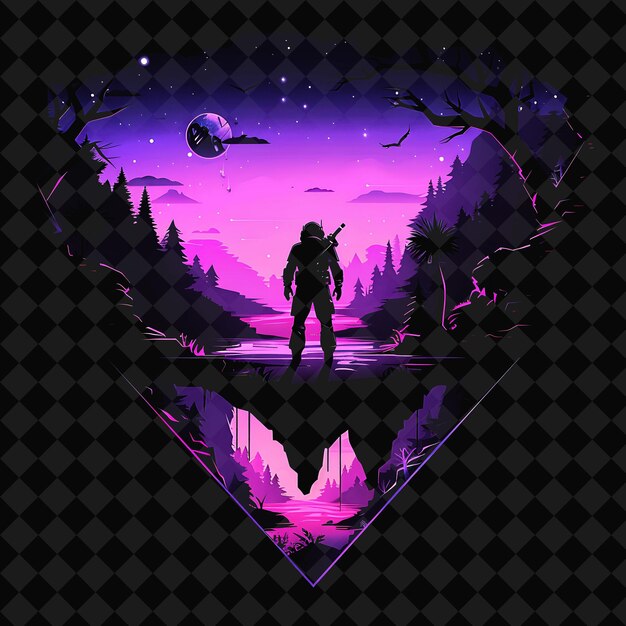 PSD a heart shaped mirror with a person in a heart that says quot love quot