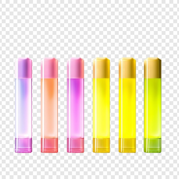 PSD highlighter isolated on transparent background