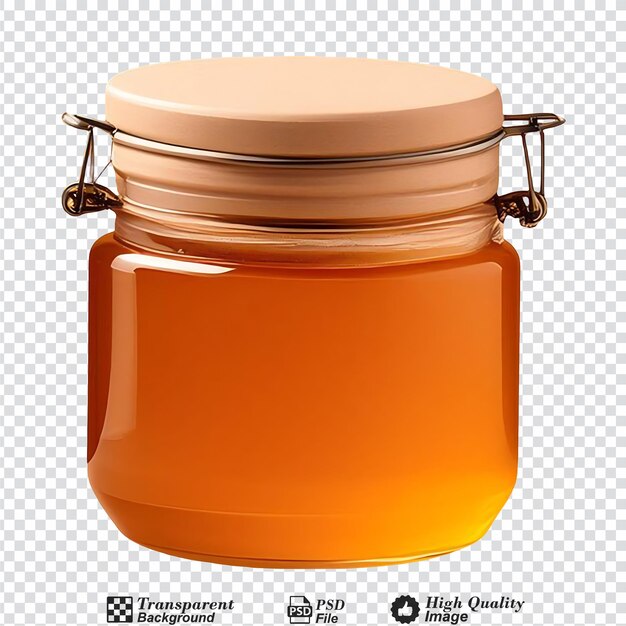 PSD honey isolated on transparent background