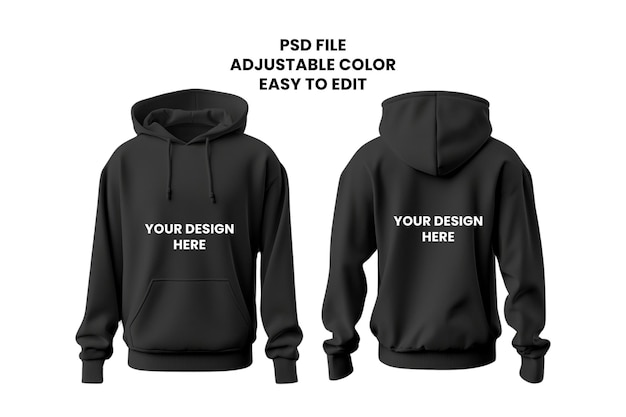 PSD hoodie mockup