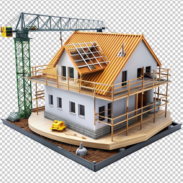 PSD house construction site