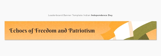 PSD indian independence day template design