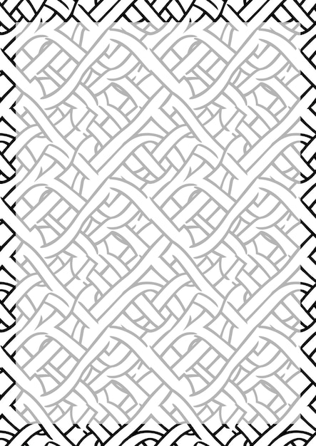 PSD intertwined geometric pattern