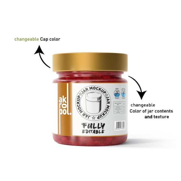 jar mock up