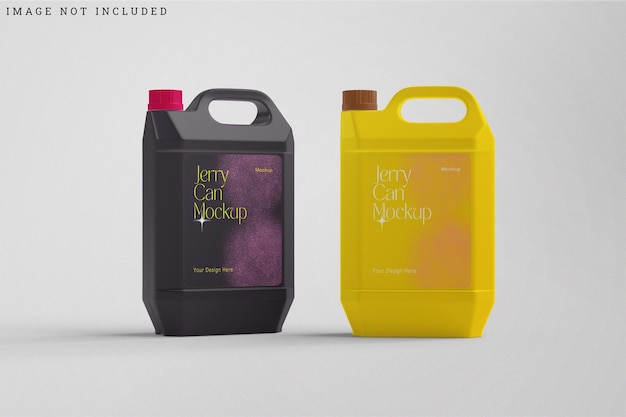 PSD jerry can mockup
