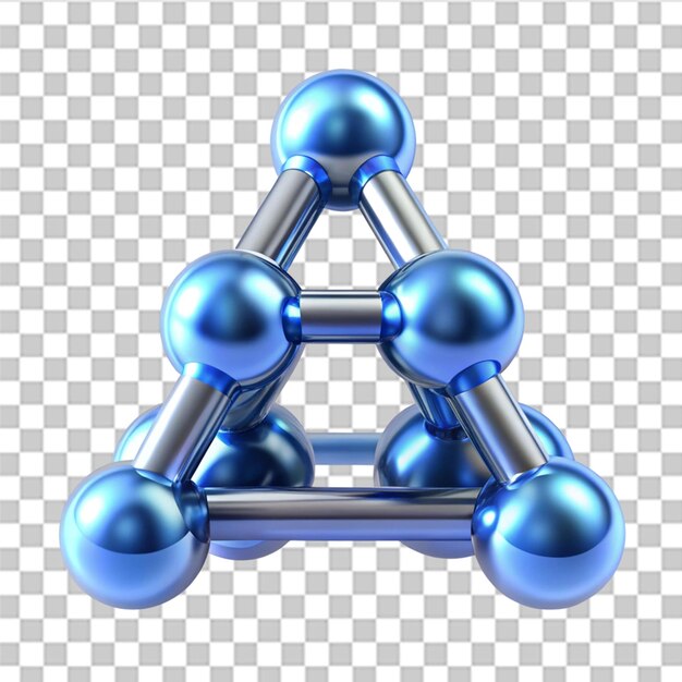 PSD label 3d element isolated on transparent background