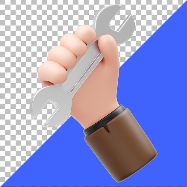 labour 3d icon illustration