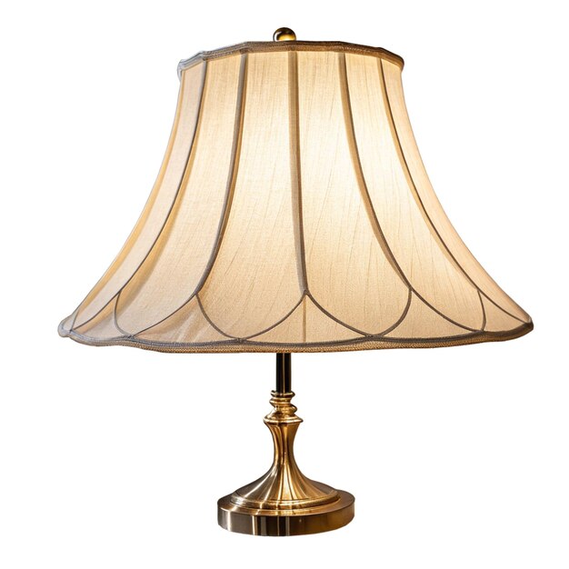 PSD lampshade on transparent background