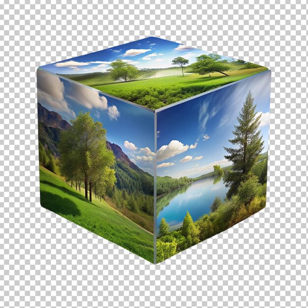 PSD landscape in cube