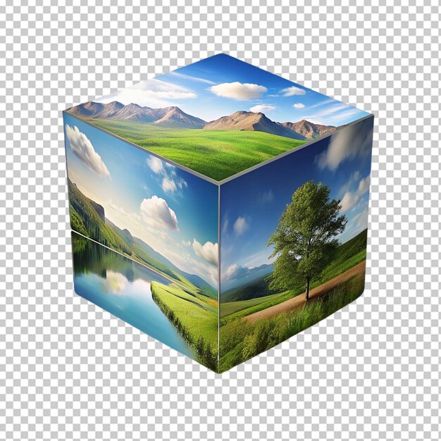 PSD landscape in cube