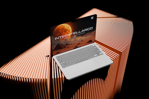 PSD laptop psd mockup