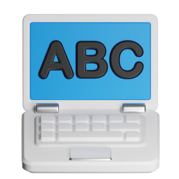 PSD laptop with abc display